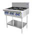Cookrite 6 Burner Cook Top and Stand AT80G6B-F